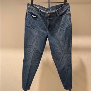 Talbots Flawless Slim Ankle Jean in Blue Tulip Size 14